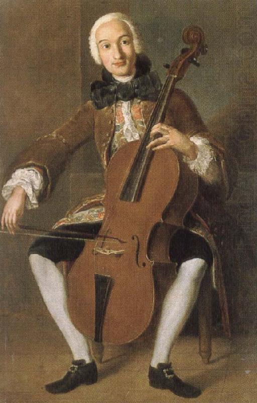 Johann Wolfgang von Goethe who worked in vienna and madrid. he was a fine cellist china oil painting image